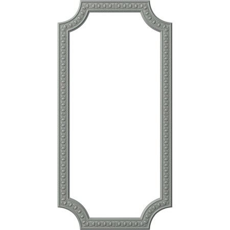 Ekena Millwork 31-in. W x 62-in. H Caputo Egg & Dart Panel Moulding Kit Single Panel PMLKCA31X62A